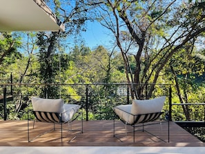 Sip a morning coffee while looking at the property piece of dry-tropical forest.