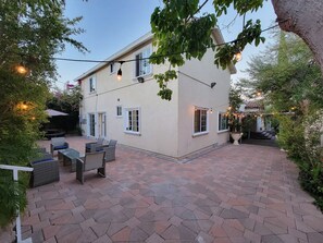 PATIO AREA AND PROPERTY