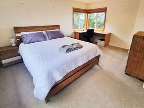 2nd Bedroom with King Bed and Desk