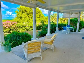 Stunning views from your private patio