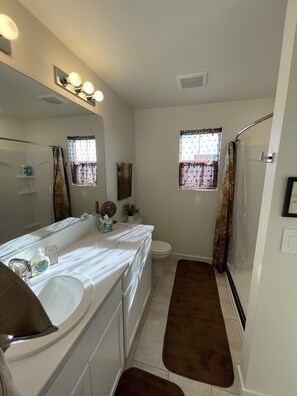 Main bedroom Private bath