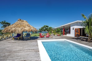 Located directly off of the verandah