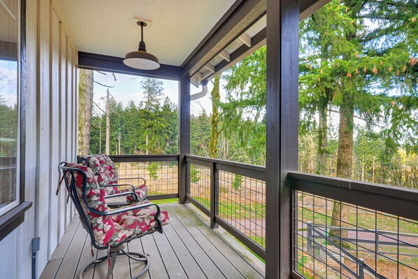 Back Deck | Forest Views