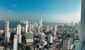 Vista panorámica desde el apartamento.