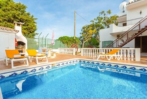 Pool and sun loungers