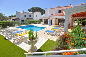 Garden and pool