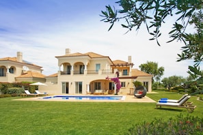 Garden and Pool Area