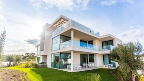 Outside area view of apartments