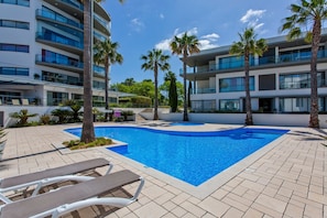 Communal pool and terrace