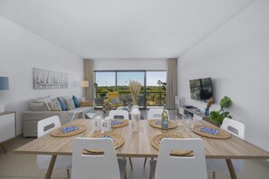 Open plan dining area