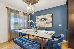 Dining Table at Blue Sapphire