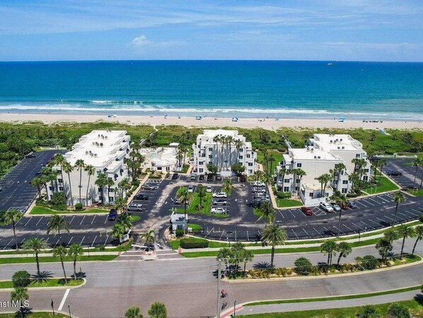 Beach front ground floor condo