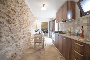 Kitchen and dining area
