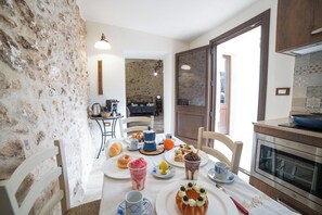Kitchen and dining area