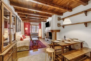 Living and dining room