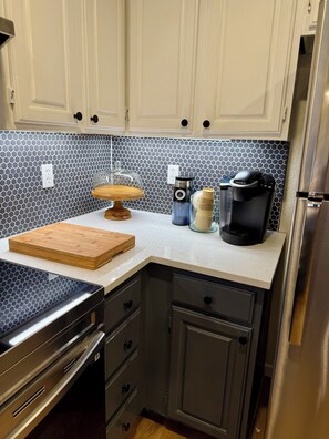 Coffee nook. 