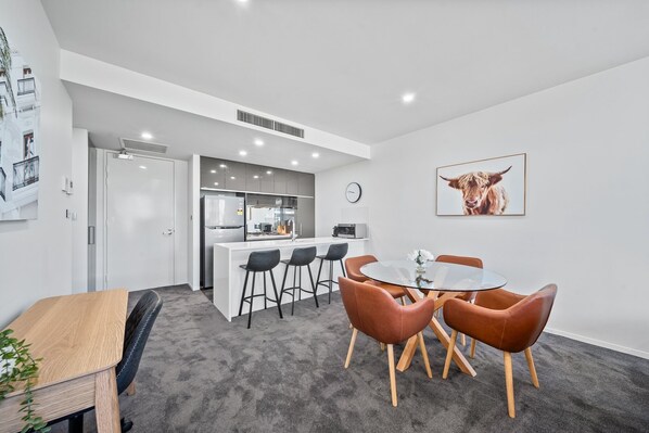 Study Nook/Dining Area/Kitchen