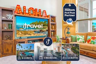 Luxury Waikoloa Retreat: 3BR, Hilton Pool Pass!