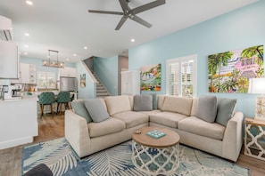 Cozy sectional