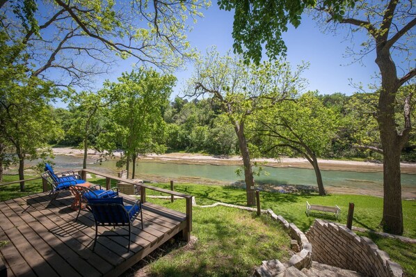 Another beautiful view of our riverfront property