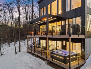 Exterior back of home