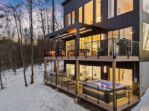 Exterior of back of home