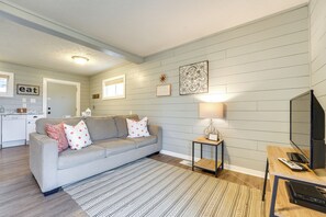 Studio | Living Area | TV | Single-Story Unit