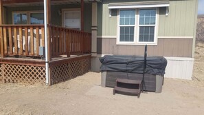 Hot tub installed February 2025