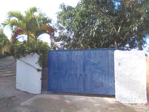 Entrance gate to my property which is in a small gated community of 5 villas