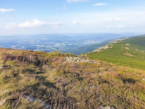 Blue, Mountainous Landforms, Hill, Vegetation, Natural Landscape, Highland, Wilderness, Mountain, Ecoregion, Landscape