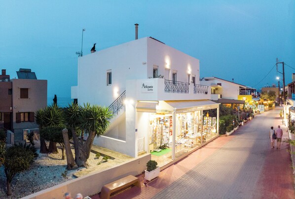 Front of property - evening/night