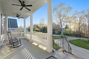 Enjoy your coffee on the front porch