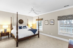 Bedroom 4 - King bed with primary suite