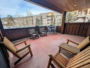 Private balcony #winter