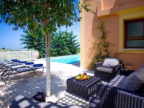Terrace of Villa Levanda