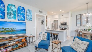 Living Area to Kitchen