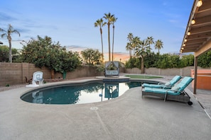 Take a dip in the pool