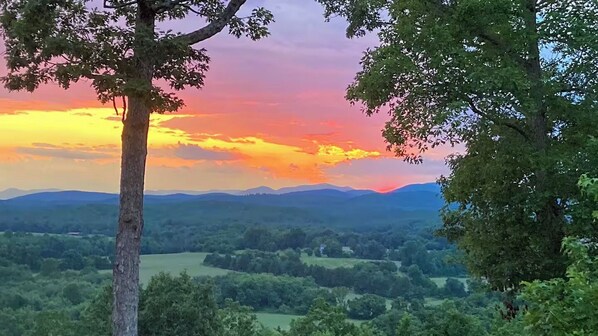 View from the deck