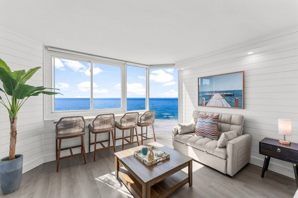 Fantastic view from studio condo
