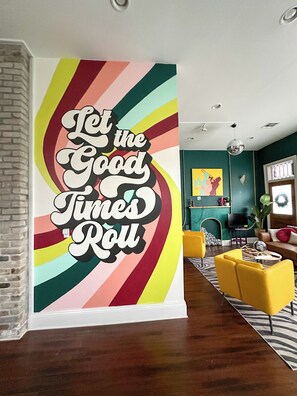 Custom New Orleans Mural for photo ops