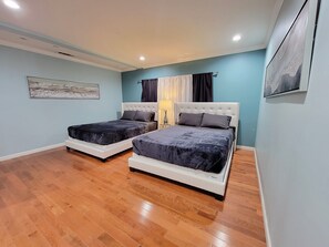 Bedroom 2: Two Queen beds