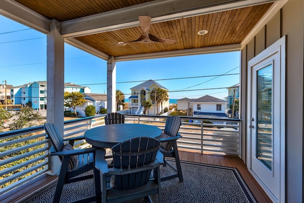Deck off Living Room (2nd Floor)