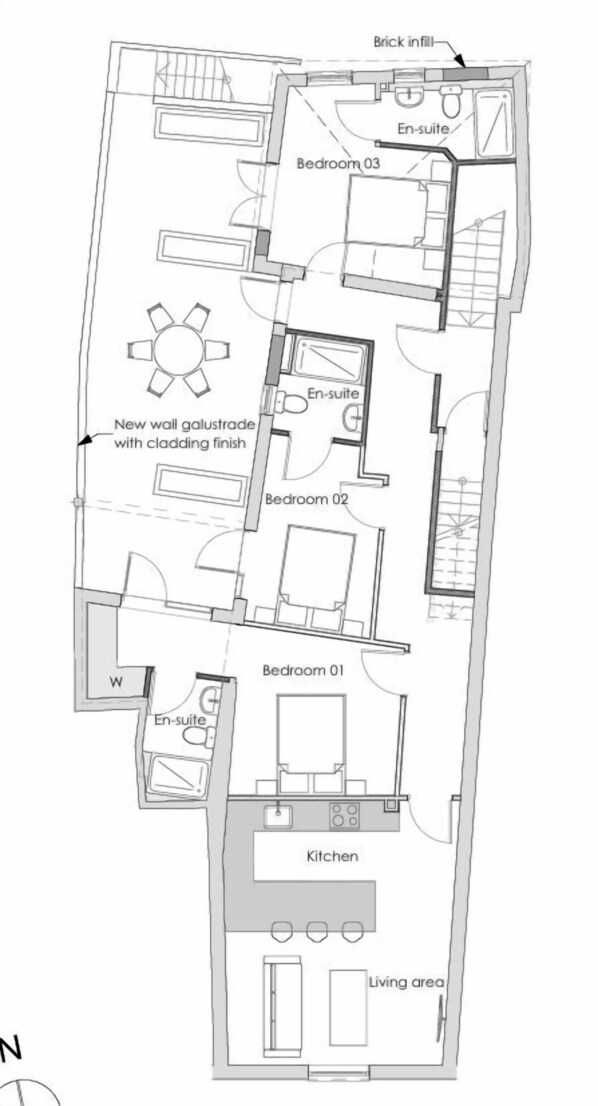 Floor Plan apartment 6