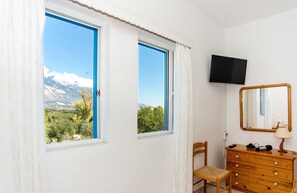 View from the window – Overlooking lush green landscape

