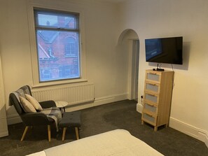 Seating Area and TV