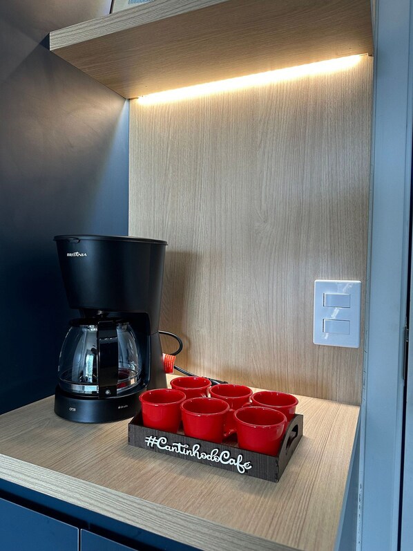 Kaffe och/eller kaffebryggare