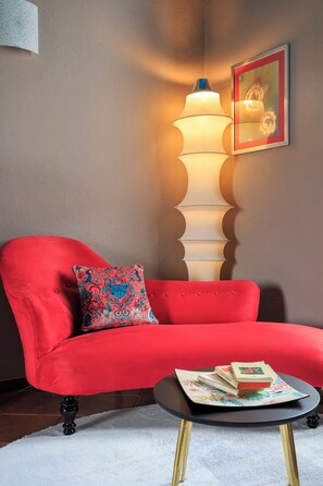 Living room. A loving corner where time stands still