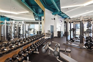 Fitnessbereich