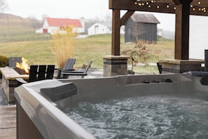 Bain à remous extérieur