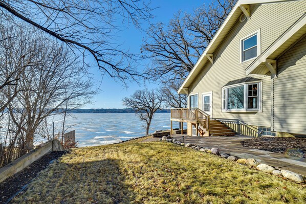 Ortonville Vacation Rental | 3BR | 1BA | 1,624 Sq Ft | Stairs Required
